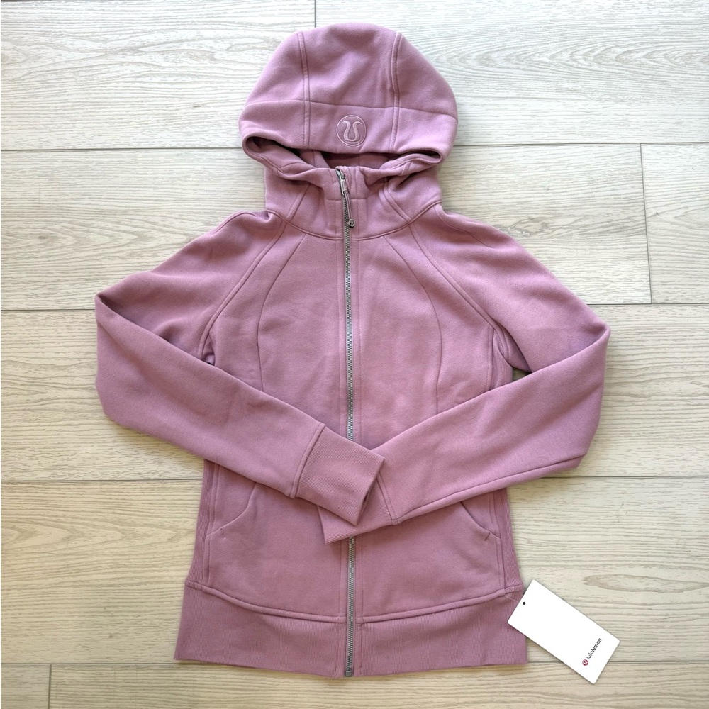NWT Lululemon scuba full-zip hoodie, size 6, RSBL